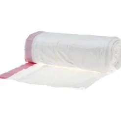 Drawstring Trash Bags: 13.000 gal, 0.9 mil, Pack of 200