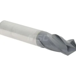 Drill Mill: 1/2" Dia, 1" LOC, 4 Flutes, 90 ° Point, Solid Carbide