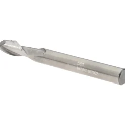 Drill Mill: 1/4" Dia, 3/4" LOC, 2 Flutes, 90 ° Point, Solid Carbide