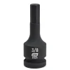 1/2" Drive, 3/8" Hex Size Hex Bit Socket