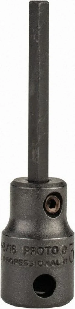3/8" Drive, 3/16" Impact Hex Bit Socket