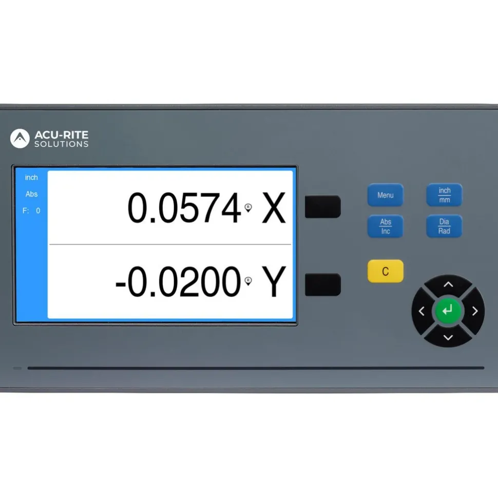 Dro Counter: Grinding, Lathe & Milling Compatible, 2 Axes