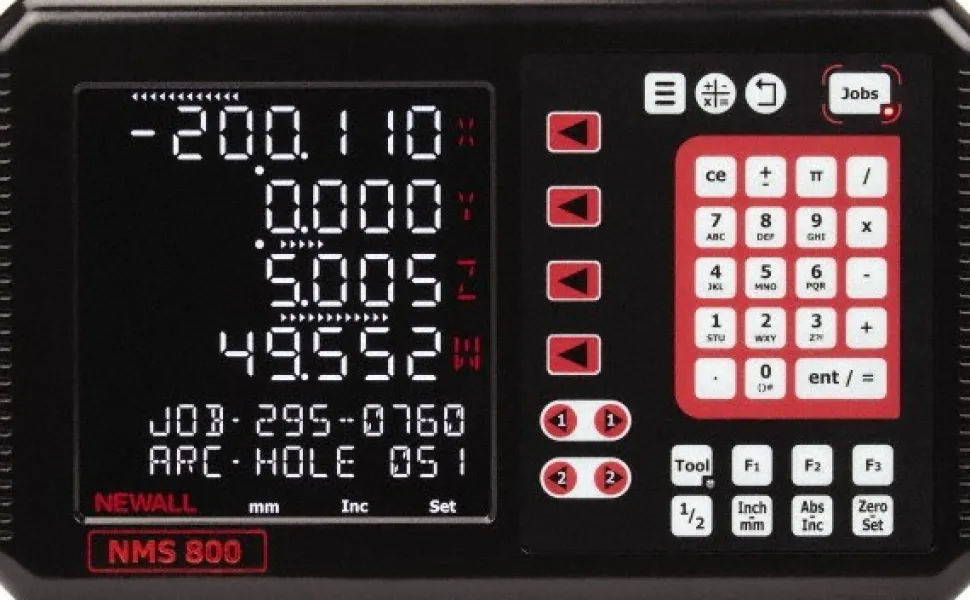 Dro Counter: Grinding, Lathe, Milling & Turning Compatible, 2 Axes