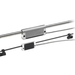 DRO Linear Scale: 14" Max Measuring, 0.000200 & 0.000500" Resolution, 21.4000" Scale Length
