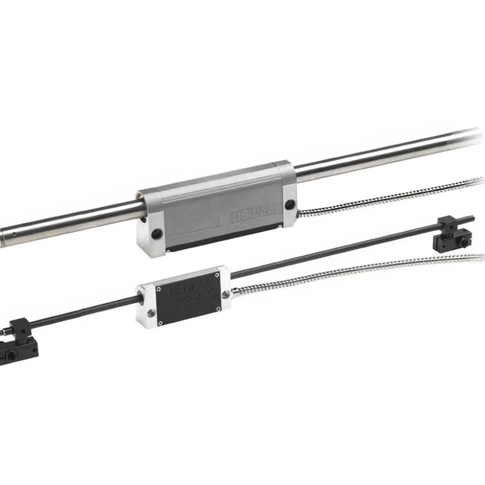 DRO Linear Scale: 14" Max Measuring, 0.000200 & 0.000500" Resolution, 21.4000" Scale Length