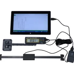DRO Linear Scale: 12" Max Measuring, 0.000500" Resolution, 24" Scale Length