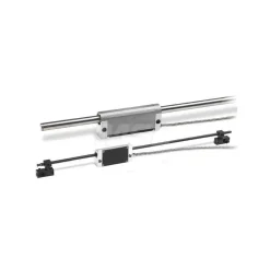 DRO Linear Scale: 6" Max Measuring, 0.000050, 0.000100, 0.000200 & 0.000500" Resolution, 13.4000" Scale Length