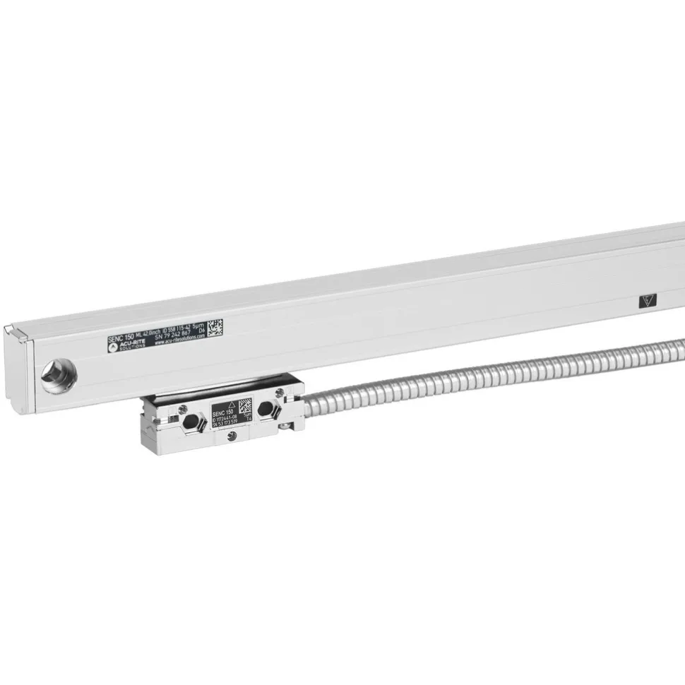 DRO Linear Scale: 18" Max Measuring, 0.000050" Resolution