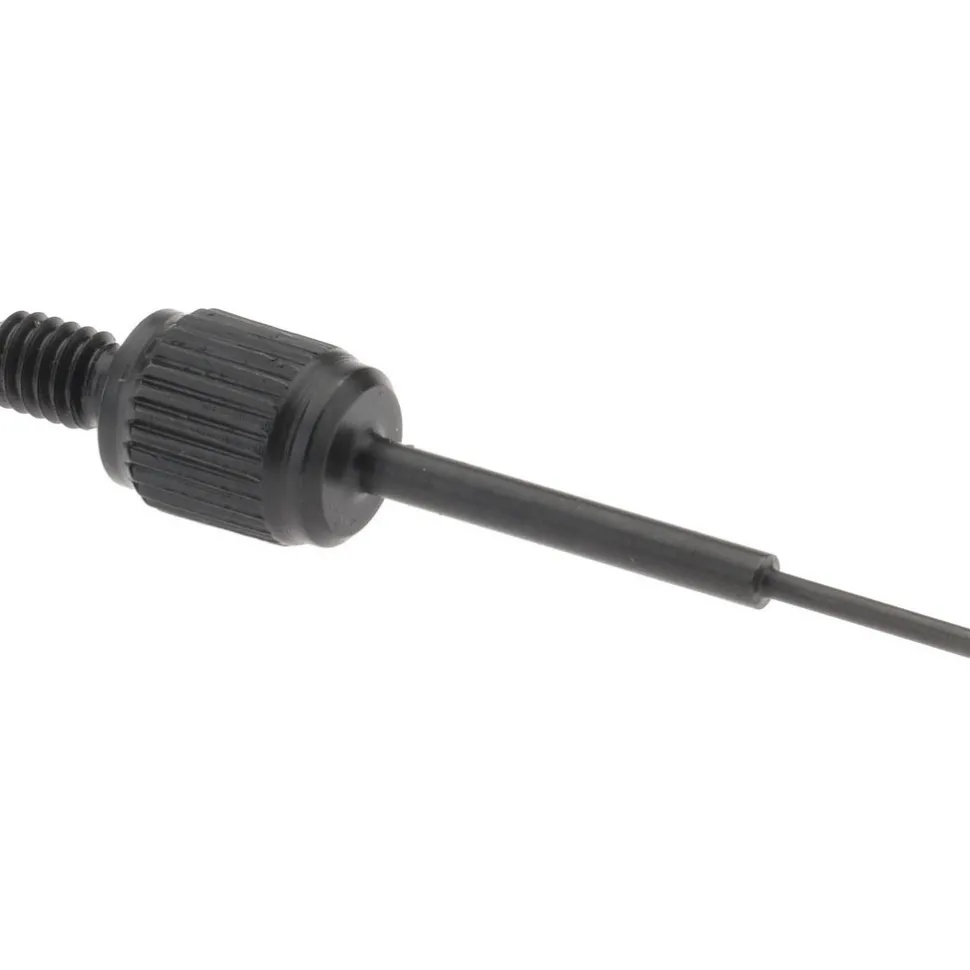 Drop Indicator Flat Needle Contact Points: #4-48 Thread, 0.0310" Dia, 1.0000" Point Length, Black Oxide Steel