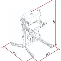 Drum Sanding Machines: Mount Type: Floor; Drum Diameter (Inch): 5; Drum Diameter: 5 in; Drum Length (Inch): 13; Drum Length: 13 in; Phase: Single