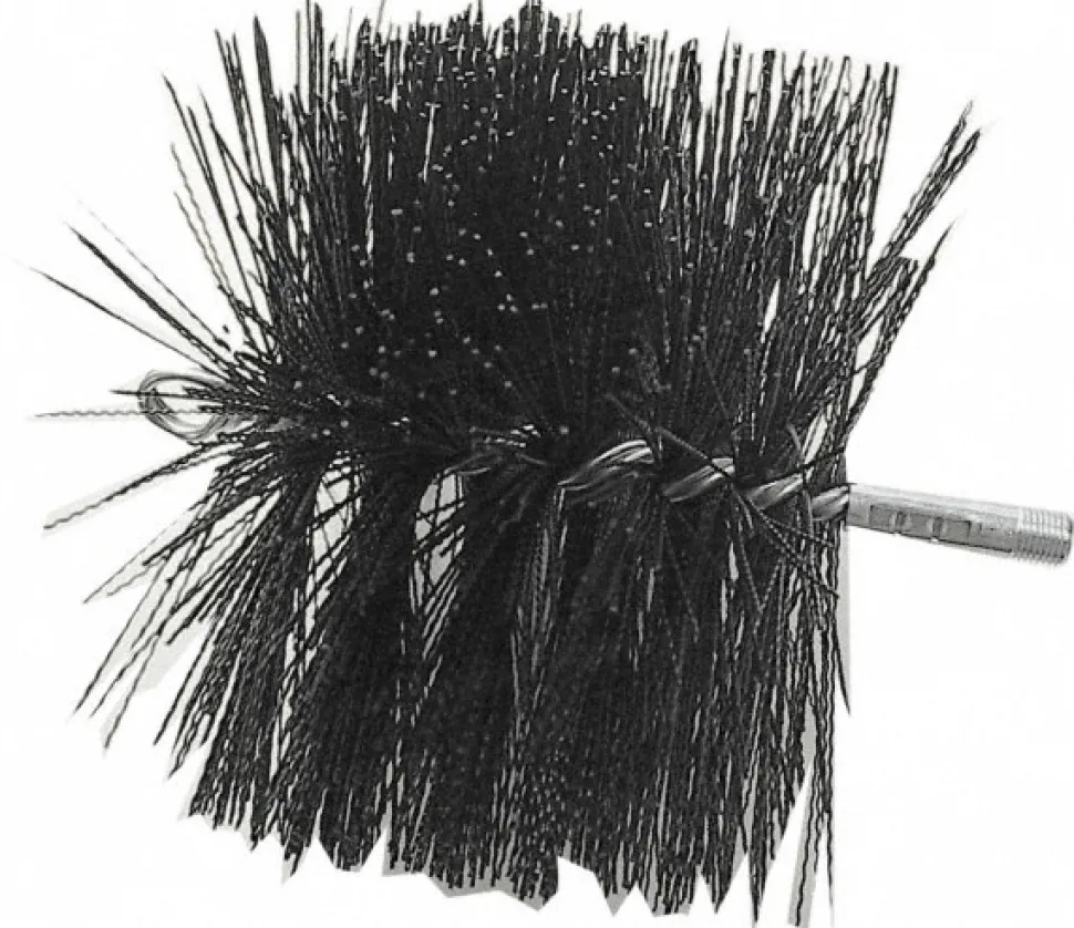 Duct Brushes: Shape: Round; Diameter (Inch): 12; Width (Inch): 6; Length (Inch): 12