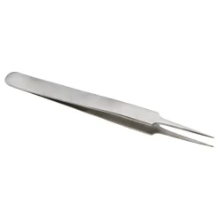 Dumont-Style Swiss Pattern Tweezer: 5-SA, Stainless Steel, 4-3/8