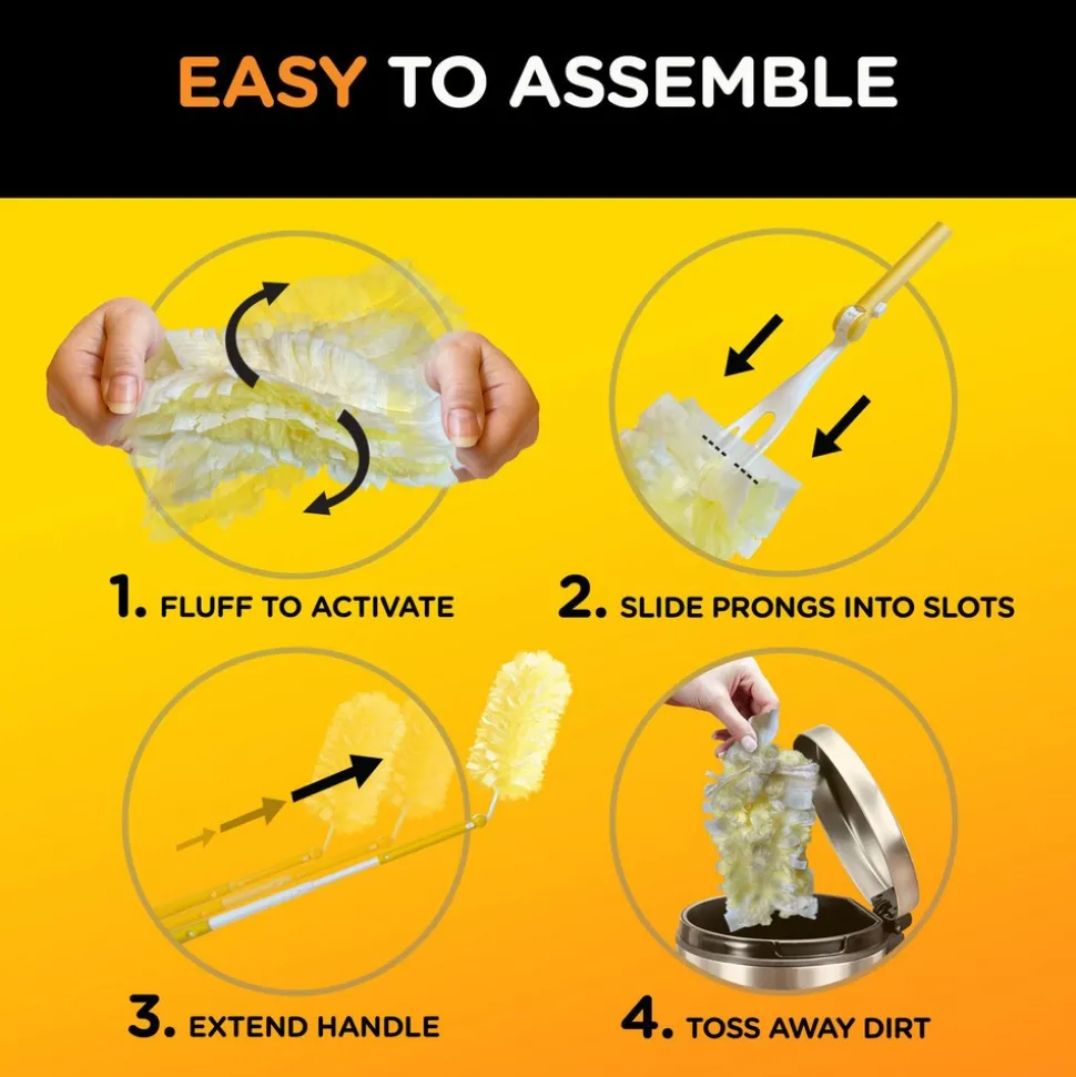 Duster Heavy Duty 3 ft Extendable Handle Starter Kit