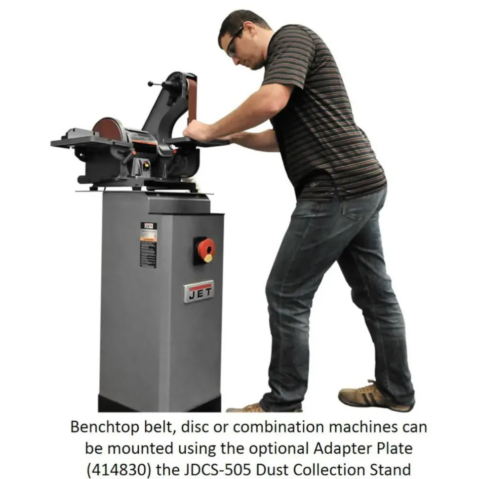 Dust, Mist & Fume Collector Accessories: Type: Universal Adapter Plate; For Use With: Bench Belt Sander