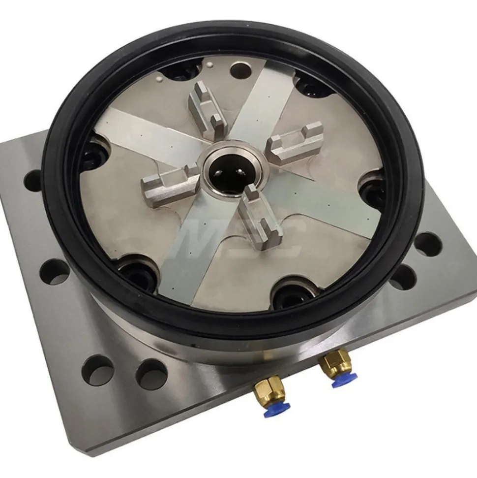 EDM Chucks: Chuck Size: 158mm × 198mm; System Compatibility: Erowa ITS; Actuation Type: Pneumatic; Material: Stainless Steel