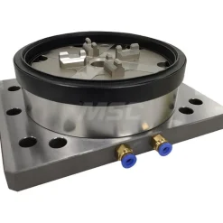 EDM Chucks: Chuck Size: 158mm × 198mm; System Compatibility: Erowa ITS; Actuation Type: Pneumatic; Material: Stainless Steel