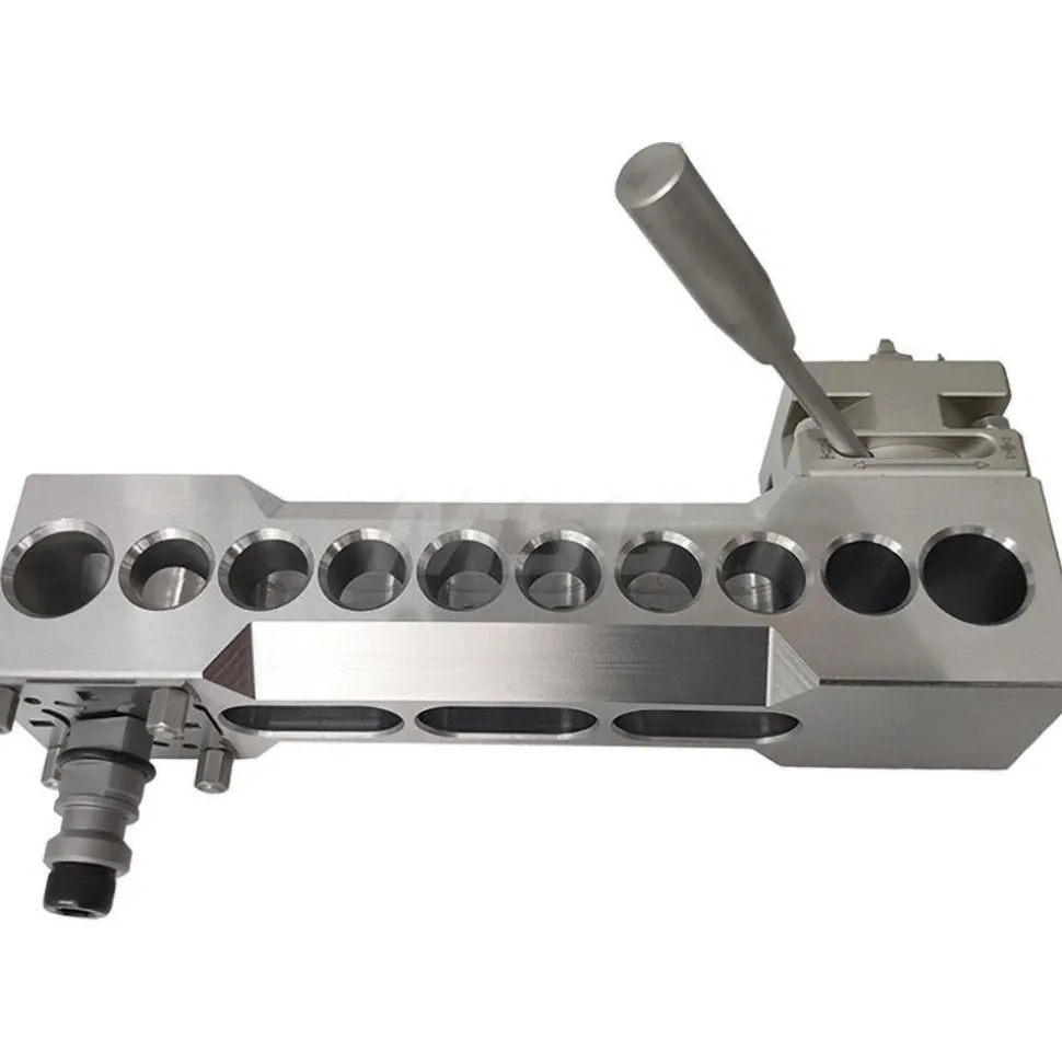 EDM Chucks: Chuck Size: 56mm x 56mm; System Compatibility: Erowa ITS; Actuation Type: Manual; Material: Stainless Steel