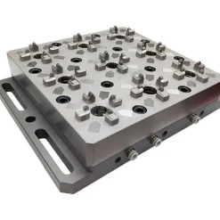 EDM Chucks: Chuck Size: 300mm x 240mm; System Compatibility: Erowa ITS; Actuation Type: Pneumatic; Material: Stainless Steel
