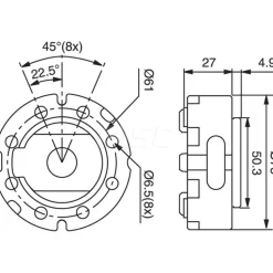 EDM Chucks: Chuck Size: 100mm X 49.50mm; System Compatibility: Macro, System 3R; Actuation Type: Manual; Material: Stainless Steel