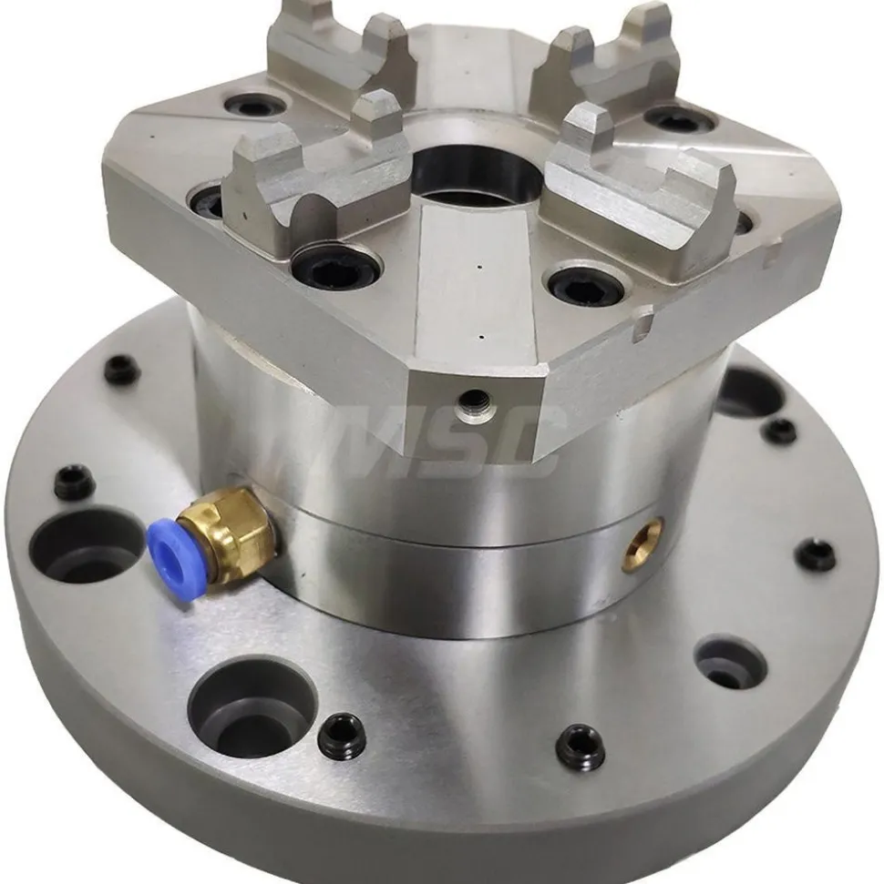 EDM Chucks: Chuck Size: 130mm x 97.5mm; System Compatibility: Macro, System 3R; Actuation Type: Pneumatic; Material: Stainless Steel