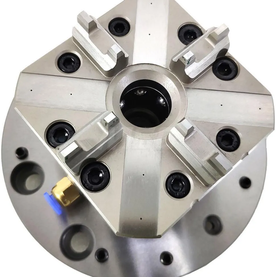EDM Chucks: Chuck Size: 130mm x 97.5mm; System Compatibility: Macro, System 3R; Actuation Type: Pneumatic; Material: Stainless Steel