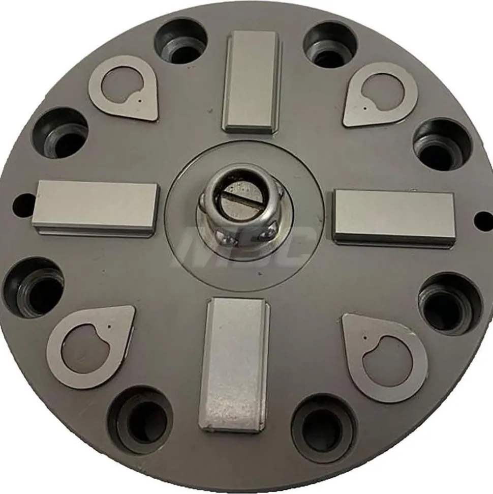 EDM Chucks: Chuck Size: 100mm x 100mm x 23mm; System Compatibility: Macro, System 3R; Actuation Type: Pneumatic; Material: Stainless Steel