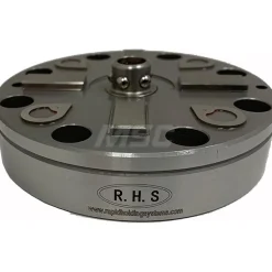 EDM Chucks: Chuck Size: 100mm x 100mm x 23mm; System Compatibility: Macro, System 3R; Actuation Type: Pneumatic; Material: Stainless Steel