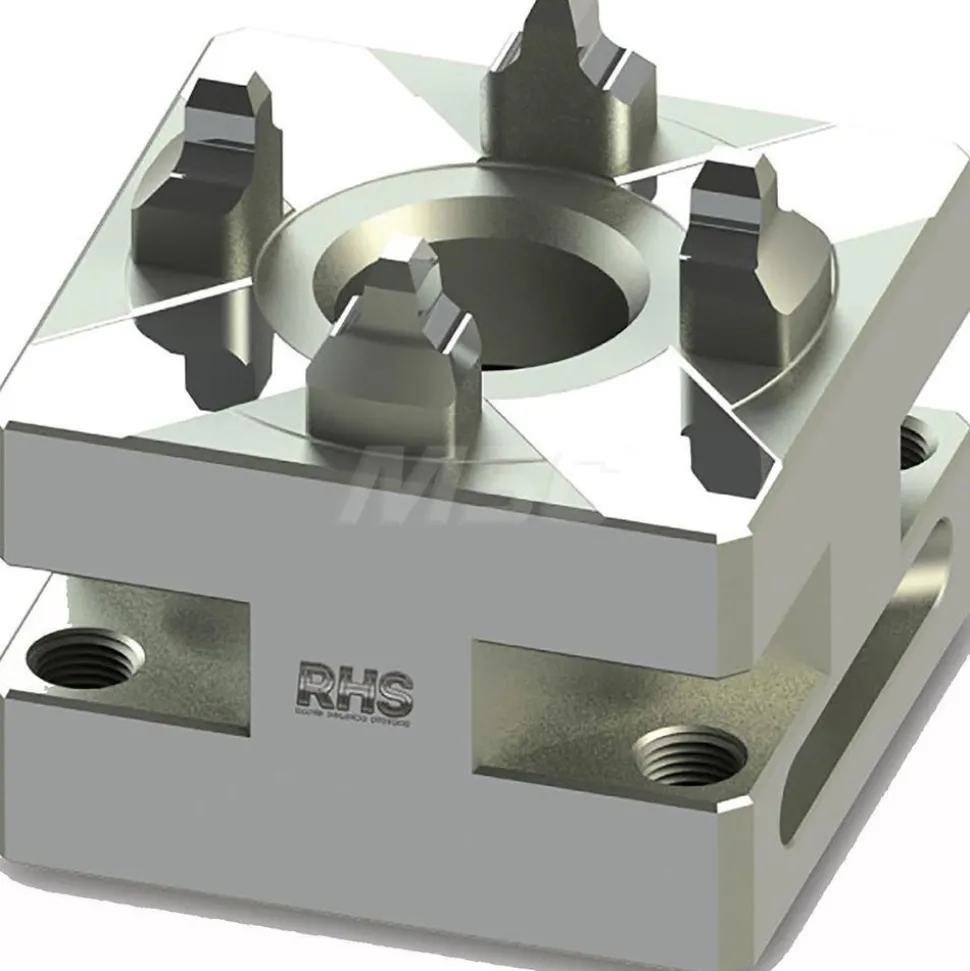 EDM Chucks: Chuck Size: 56mm x 56mm x 36mm; System Compatibility: Erowa ITS; Actuation Type: Manual; Material: Stainless Steel