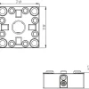 EDM Chucks: Chuck Size: 70mm x 70mm x 27mm; System Compatibility: Macro, System 3R; Actuation Type: Manual; Material: Stainless Steel