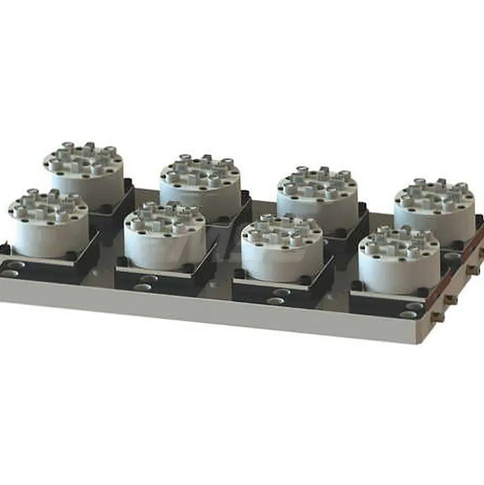 EDM Chucks: Chuck Size: 310mm x 560mm x 108.5mm; System Compatibility: Macro, System 3R; Actuation Type: Pneumatic; Material: Stainless Steel