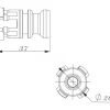 EDM Clamping Accessories: Accessory Type: Spigot; System Compatibility: System 3R; For Use With: System 3R/RHS