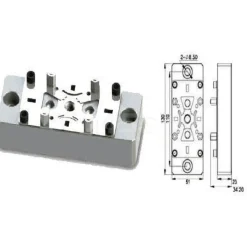 EDM Electrode Holders: Maximum Electrode Size (mm): 150