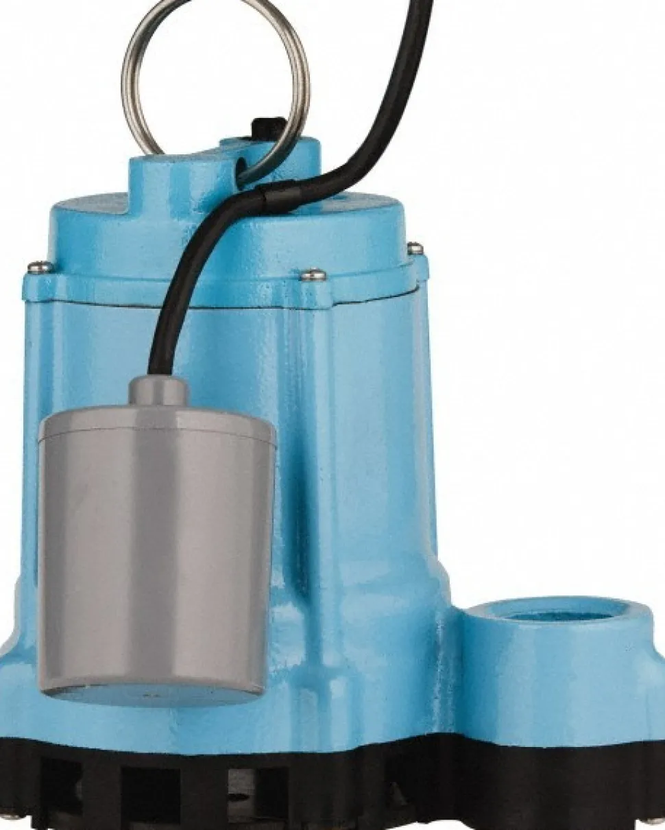 Effluent Pump: Piggyback Mechanical Float, 4/10 hp, 9A, 115V