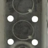 Electrical Outlet Box: Steel, Rectangle, 4" OAH, 2-1/8" OAW, 1-7/8" OAD, 1 Gang