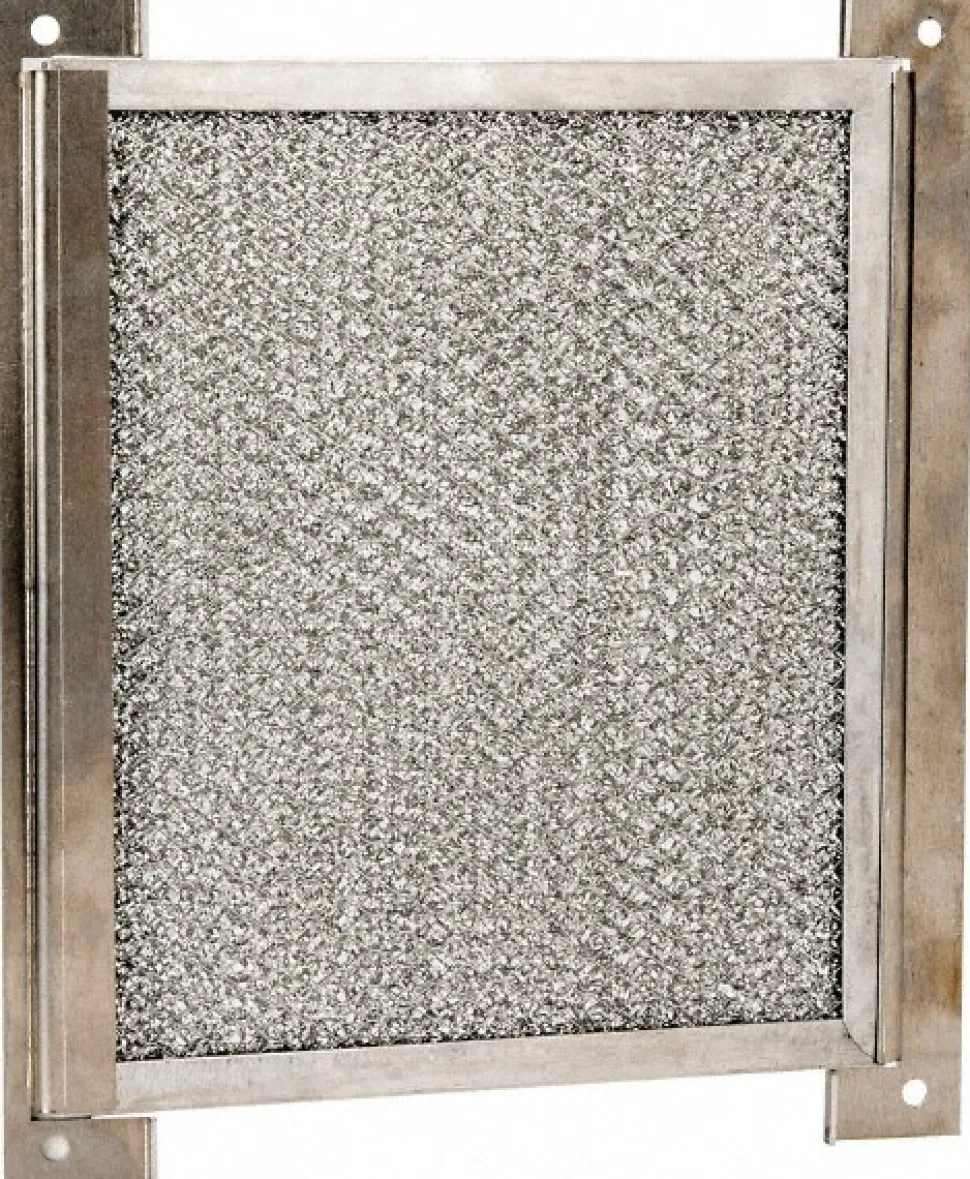 Electrical Enclosure Filter: Use with Enclosure Louver Plate Kits, Steel
