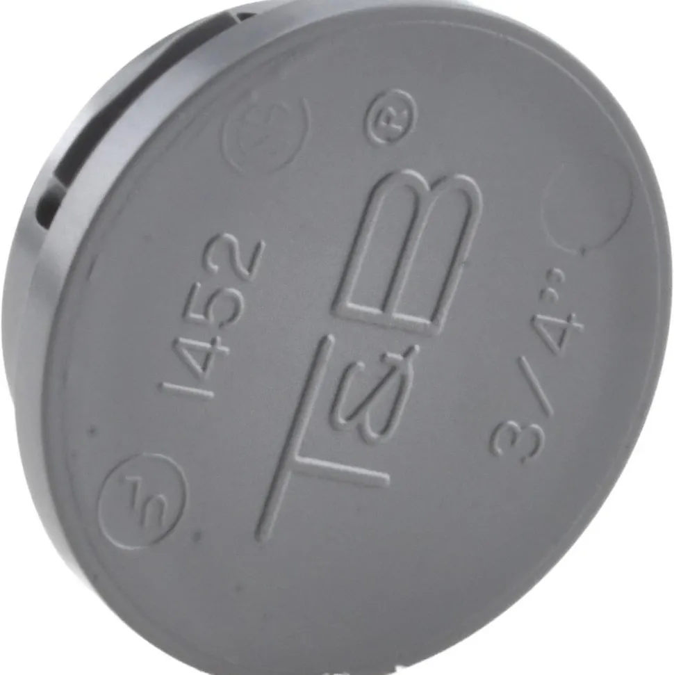 Electrical Enclosure Knockout Plug: Use with Rigid Conduit & IMC Conduit, Thermoplastic