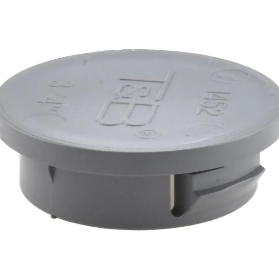 Electrical Enclosure Knockout Plug: Use with Rigid Conduit & IMC Conduit, Thermoplastic
