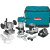 Electric Compact Router: 1/4" Collet, 1.25 hp