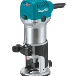 Electric Compact Router: 1/4" Collet, 1.25 hp