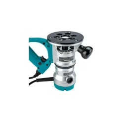 Electric D-Handle Router: 1/2 & 1/4