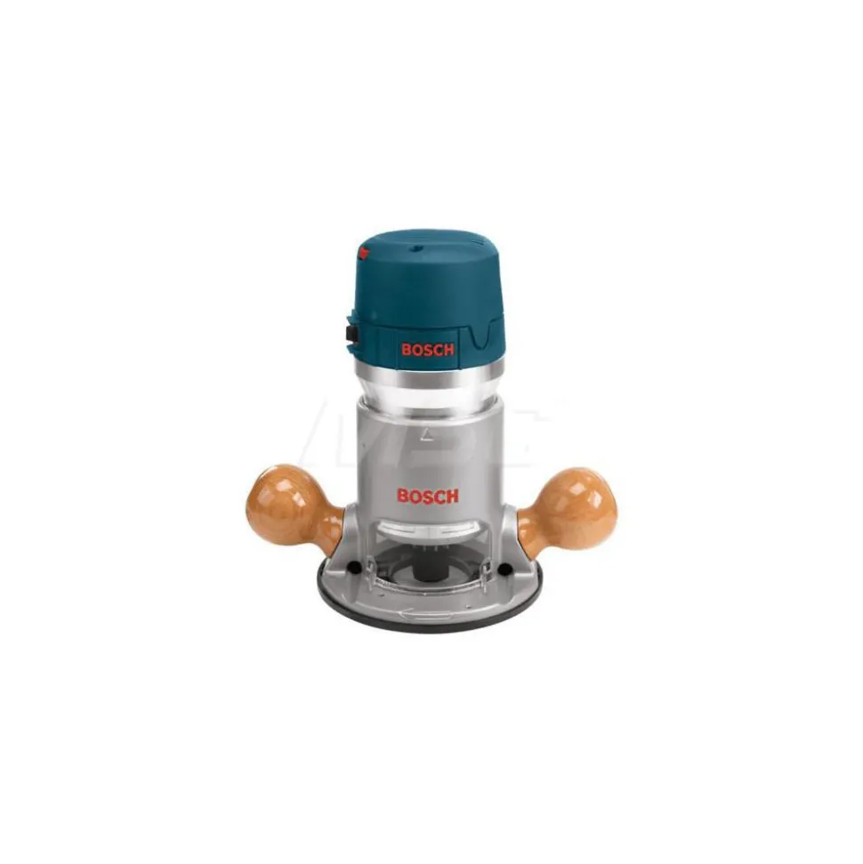 Electric Fixed Base Router: 1/2, 1/4 & 3/8" Collet, 2.25 hp, 8000-25000 RPM