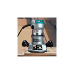 Electric Fixed Base Router: 1/2 & 1/4" Collet, 2.25 hp, 8000-24000 RPM