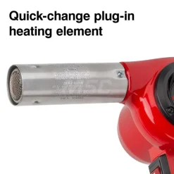 Electric Heat Gun Kit: 130 to 1,200° F, 27 CFM