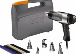 Electric Heat Gun Kit: 120 to 1,200° F, 4 to 13 CFM