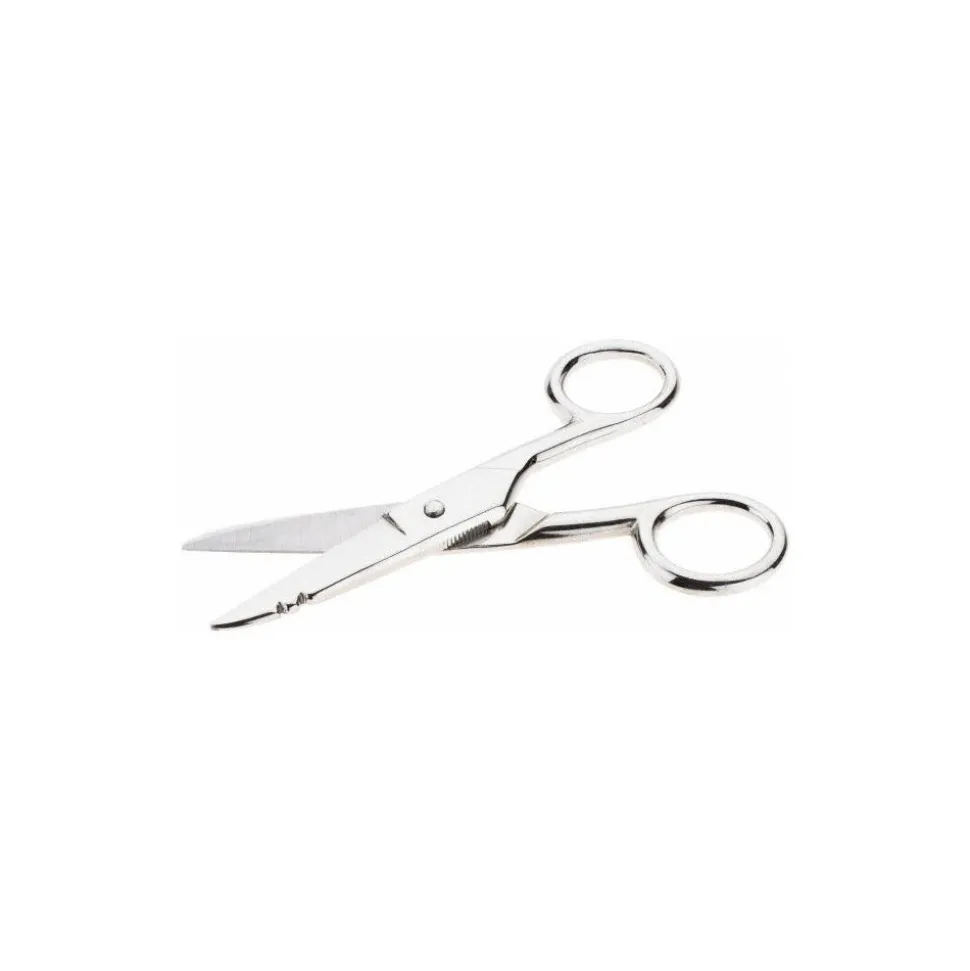 Electrician Scissors:5-1/4" OAL