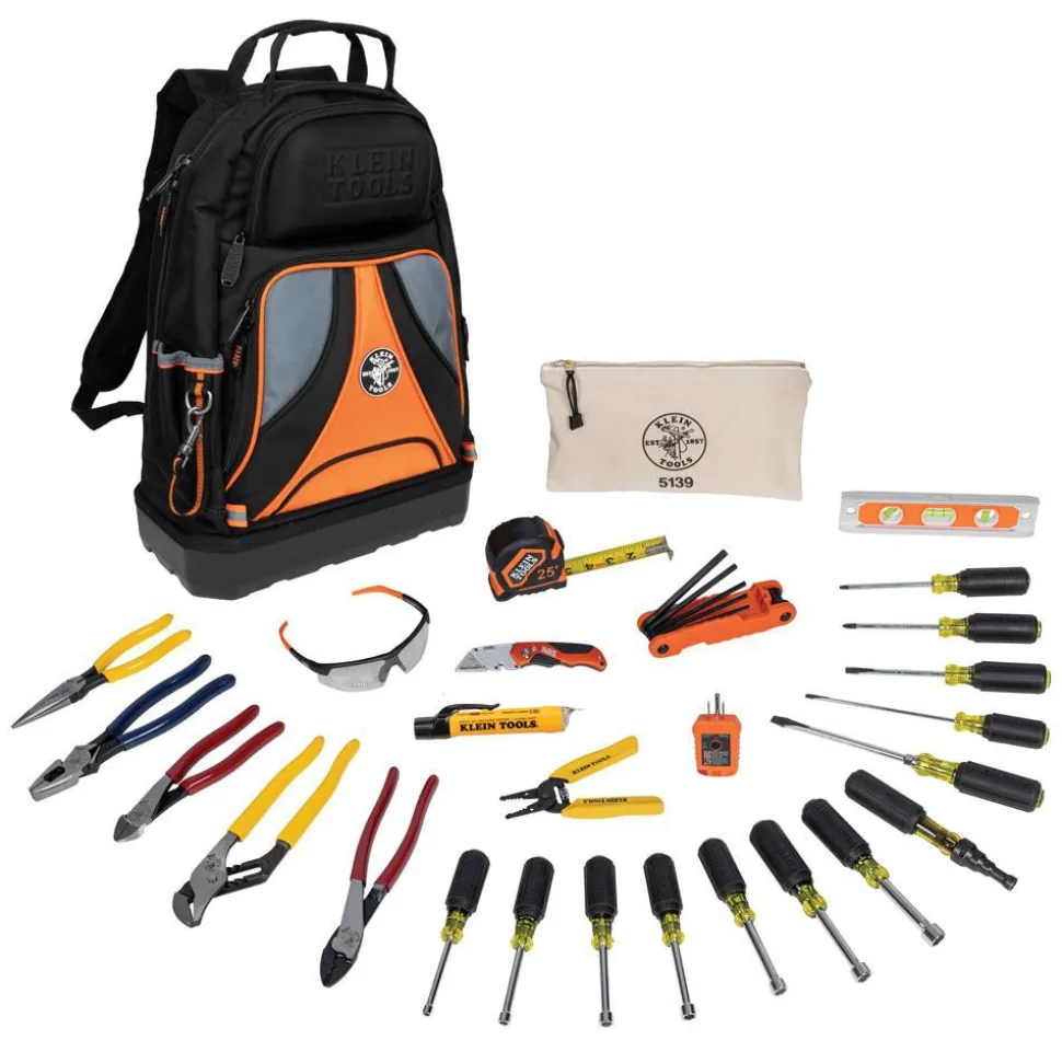 Electrician's Tool Set: 28 Pc