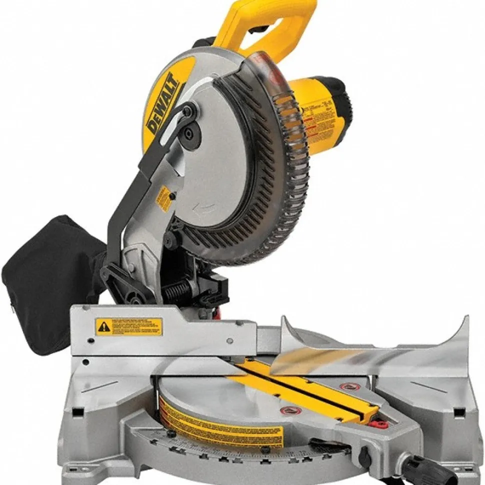 Electric Miter Saw: 10" Blade, 5/8 or 1" Arbor