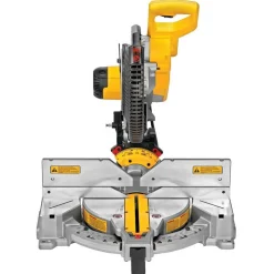 Electric Miter Saw: 12" Blade, 5/8 or 1" Arbor