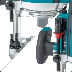 Electric Plunge Base Router: 1/2 & 1/4