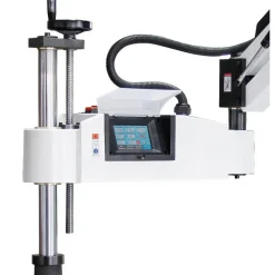 Electric Tapping Arms: Maximum Tapping Capacity in Aluminum (Inch): 3/4; Maximum Tapping Capacity in Mild Steel (Inch): 5/8; Maximum Tapping Capacity in Steel (Inch): 7/16; Arm Reach (Inch): 47